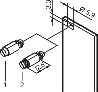 21101-848 SCHROFF Accessories for Enclosures