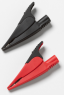 Alligator clip kit, red/black, CAT IV, FLUKE AC285