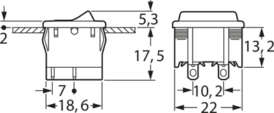 1805.6102 Marquardt Rocker Switches Image 2