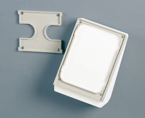 ABS Wall mount, greywhite (RAL 9002), B4154307