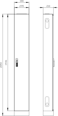 8GK1332-8KA12 Siemens Switch Cabinets, server cabinets Image 2