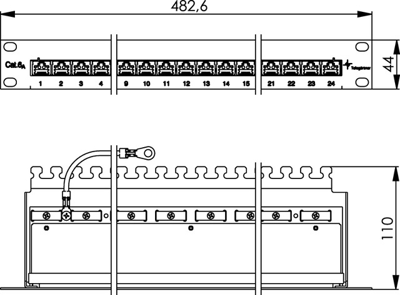 100007016 Telegärtner Connectin Modules, Patch Distributors Image 2