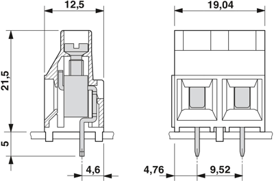 1710072 Phoenix Contact PCB Terminal Blocks Image 3