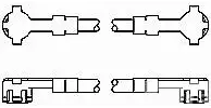 1064533-1 AMP Assembled Coaxial Cables