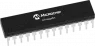 AVR microcontroller, 8 bit, 16 MHz, DIP-28, ATMEGA8A-PU