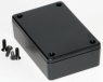 ABS enclosure, (L x W x H) 84 x 56 x 23 mm, black (RAL 9005), IP54, 1591XXMBK