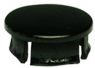 Front cap, black, for pointer knobs 427, 499.643