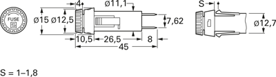 3101.0035 SCHURTER Fuse Holders Image 2