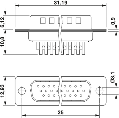 1655111 Phoenix Contact D-Sub Connectors Image 2