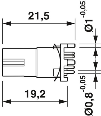 1065861 Phoenix Contact Sensor-Actuator Connectors