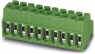 PCB terminal, 11 pole, pitch 3.5 mm, AWG 26-16, 6 A, screw connection, green, 1984552