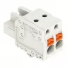 Female connector, 15 pole, pitch 5 mm, light gray, 2721-115/008-000