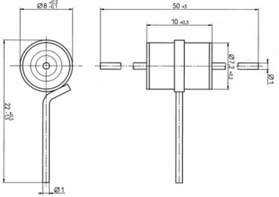 B88069X9580B202 EPCOS Gas Discharge Tubes Image 2