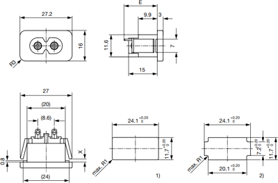 6160.0051 SCHURTER Device Connectors Image 2