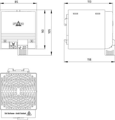 02821.9-08 STEGO Accessories for Enclosures Image 2