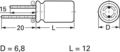 E-KS3206 Frolyt Electrolytic Capacitors Image 2