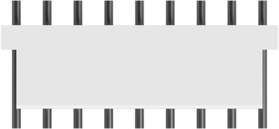 640388-9 AMP PCB Connection Systems Image 3