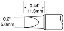 STV-CH50A METCAL Soldering tips, desoldering tips and hot air nozzles Image 3