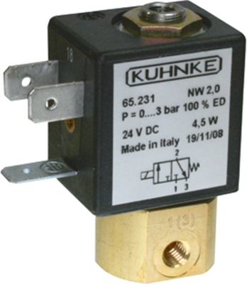 65.231 24VDC Kendrion Kuhnke Valves Image 1