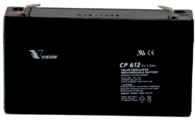 CP612 VISION Lead-Acid Batteries, Lithium-Ion Batteries Image 2