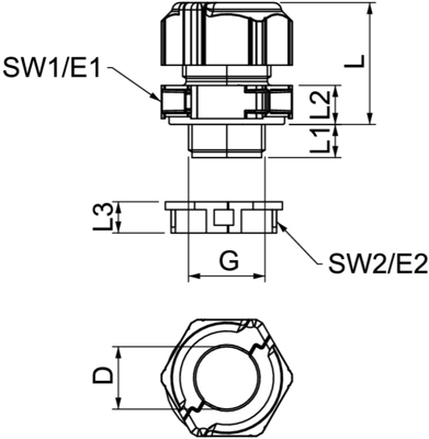 2024940 OBO Bettermann Cable Glands Image 3