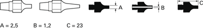 DX 113 (100) Weller Soldering tips, desoldering tips and hot air nozzles