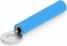 Insulated ring cable lug, 1.04-2.62 mm², AWG 16 to 14, 3.51 mm, M3.5, blue