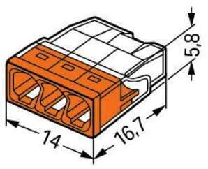 2273-203 WAGO Terminal Blocks Image 2