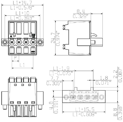 1000980000 Weidmüller PCB Connection Systems Image 3