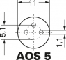 Aluminium oxide wafer for semiconductors