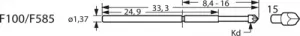 F10015B150G200 Feinmetall Contact Probes