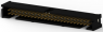 Pin header, 50 pole, pitch 2.54 mm, straight, black, 1-5103308-0