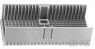 Male connector, 176 pole, pitch 2 mm, straight, 646346-1
