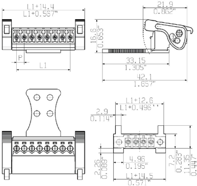 2444240000 Weidmüller PCB Connection Systems Image 3