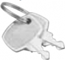 Key, for A6 series, AS6-SK-132