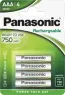HHR-4MVE/4BC Panasonic Round Cell Batteries, 9V Block Batteries