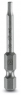 Screwdriver bit, 2.5 mm, hexagon, BL 50 mm, L 50 mm, 1212646