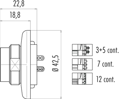 09 0035 00 03 binder Other Circular Connectors Image 2