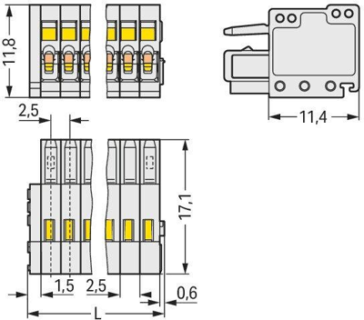 733-104 WAGO PCB Connection Systems Image 2