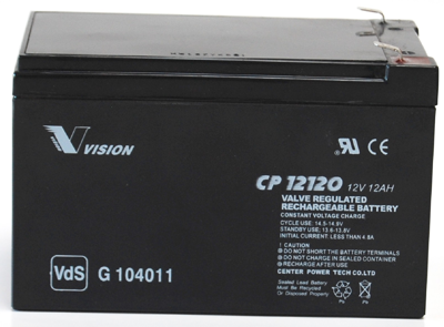 CP12120F2 VISION Lead-Acid Batteries, Lithium-Ion Batteries Image 2