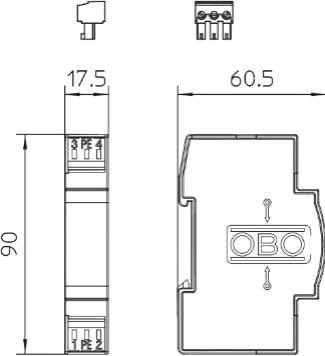 5097939 OBO Bettermann Overvoltage Protection Image 3