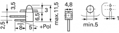 0035.1360 SCHURTER Signal Lamps, Indicators, Arrays Image 2