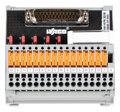 704-8033 WAGO Transfer Modules for Mounting Rail Image 2