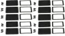 1457KWP-10 Hammond Accessories for Enclosures