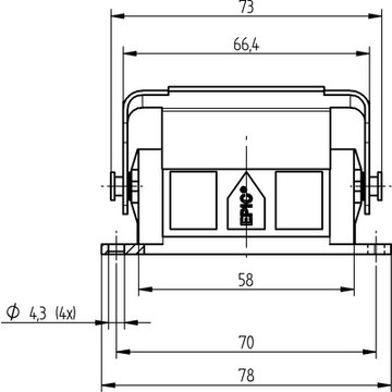 70250206 LAPP Housings for HDC Connectors Image 3