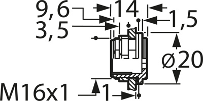 08 2629 000 001 binder Accessories for Industrial Connectors Image 2