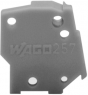 End plate for feed through terminal, 257-100