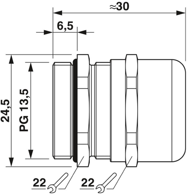 1411173 Phoenix Contact Cable Glands Image 2