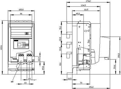 3NP1133-1JB13 Siemens Circuit Breakers Image 2