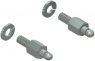 Locking pin, 4-40 UNC for snap lock, 16-002190E